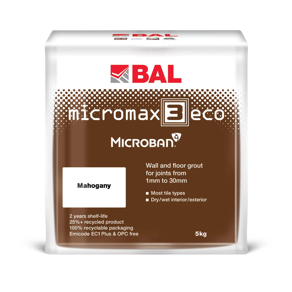 BAL Micromax3 ECO Mahogany 5kg - Tile and Stone Gallery