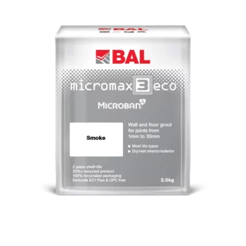 BAL Micromax3 ECO Smoke 2.5kg tile and stone grout