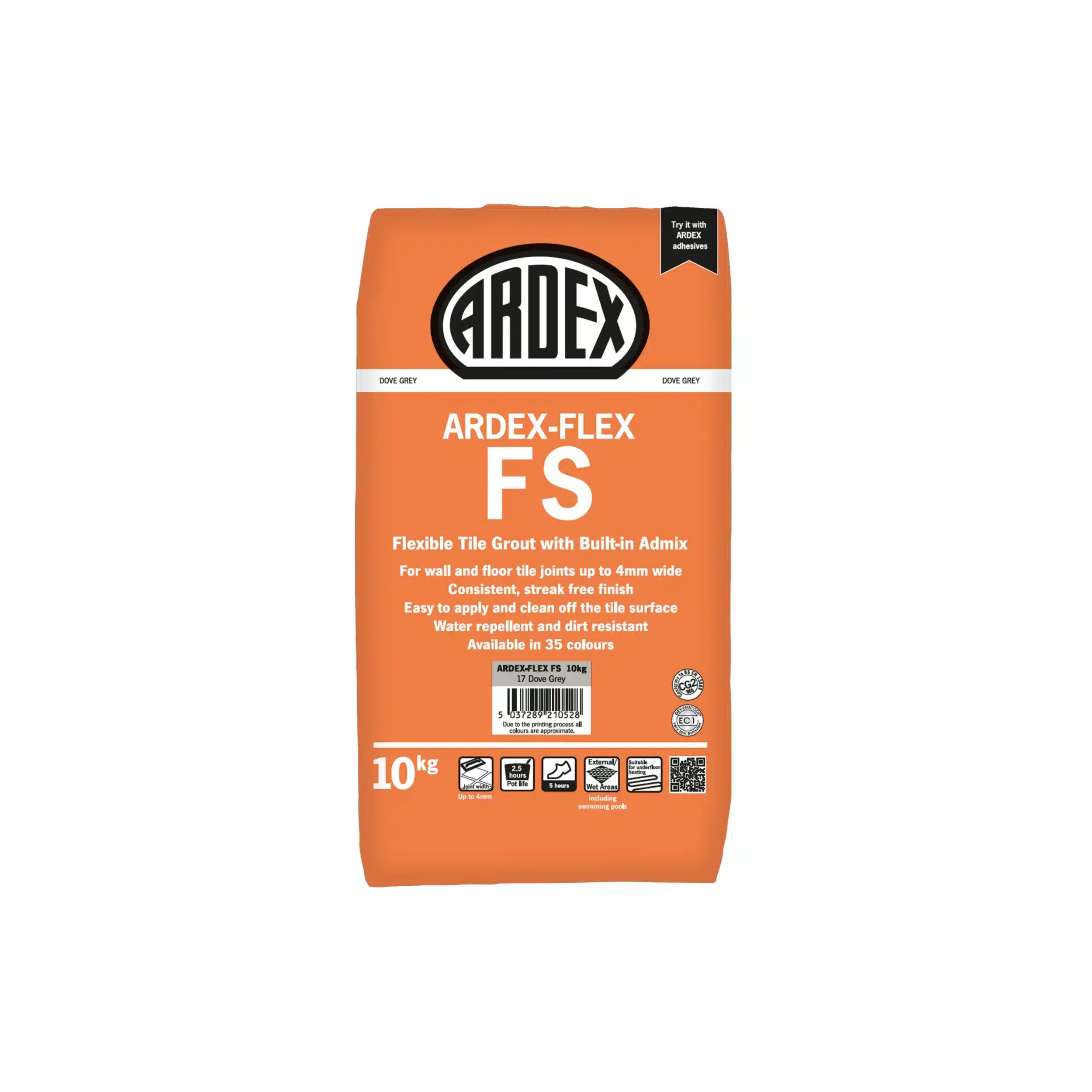 Ardex FS 10kg - 17 Dove Grey