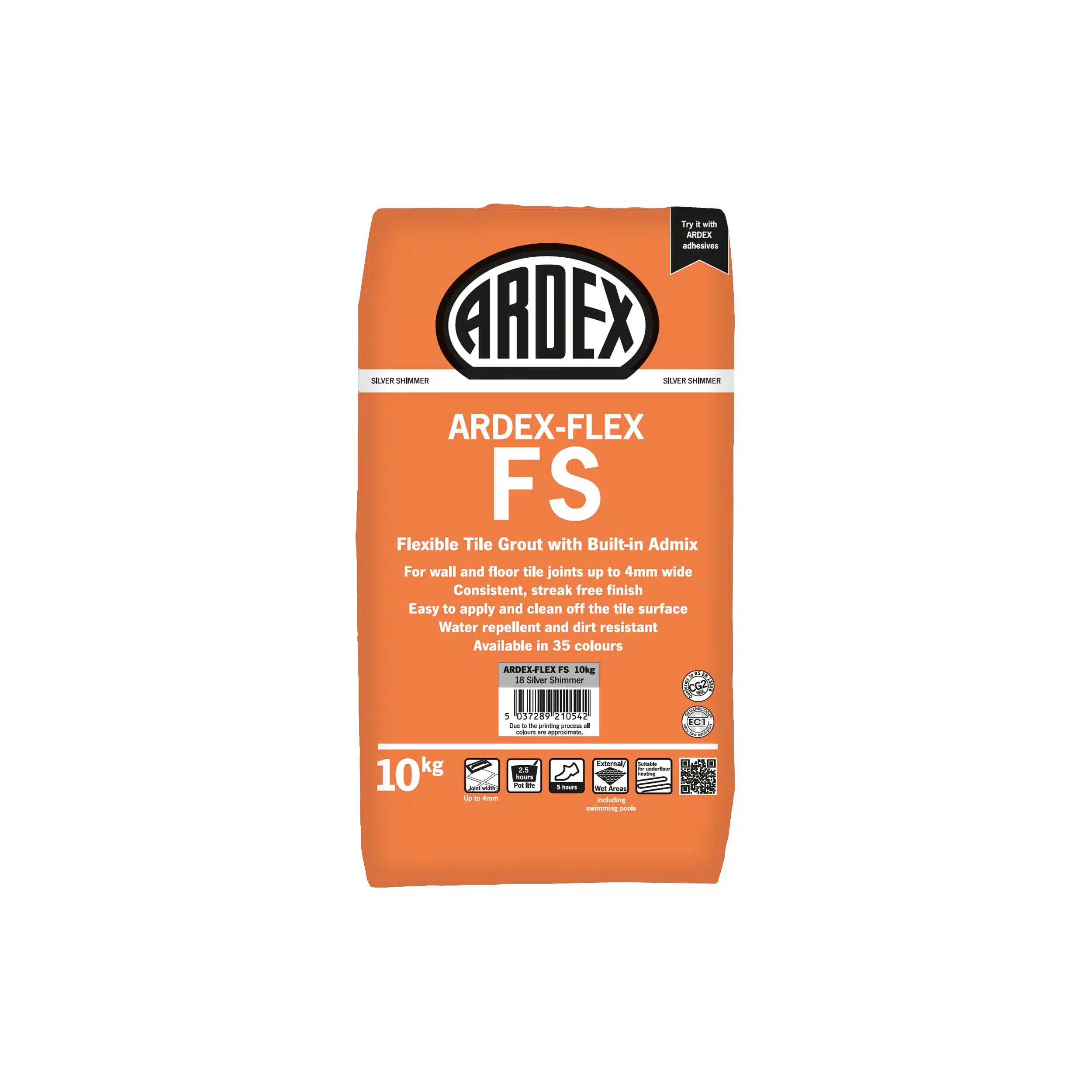 Ardex FS 10kg - 18 Silver Shimmer